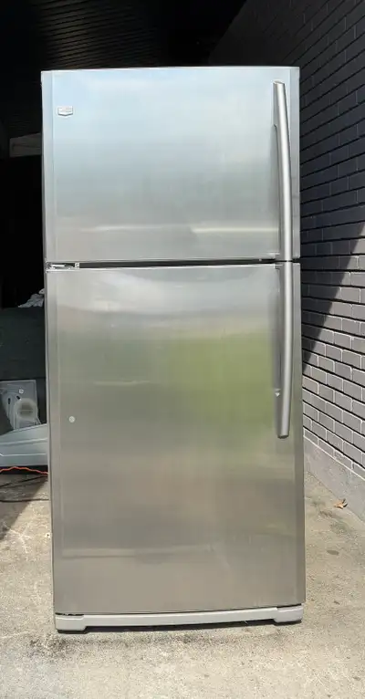 Maytag 30” stainless fridge - delivery possible , View more