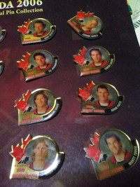 Hockey Canada 2006 official Pin Collection