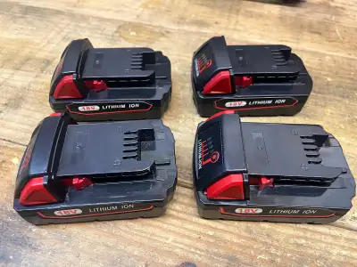 Milwaukee 18v Batteries High Output, View more