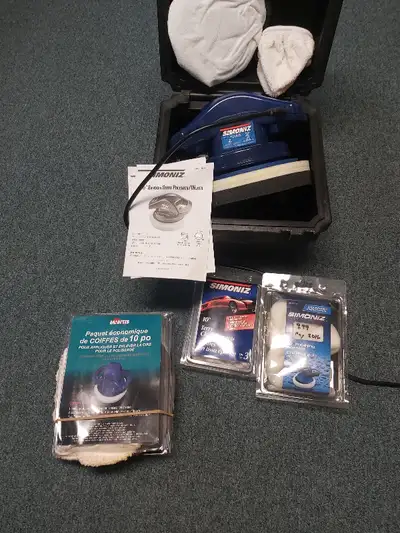 simoniz 10” random orbit polisher / waxer / buffer, View more