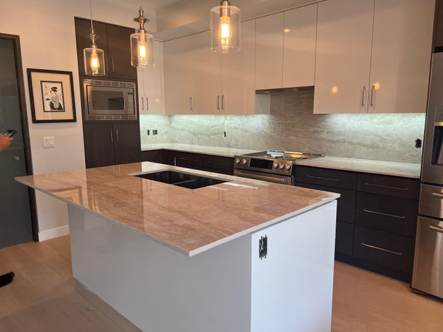 Best countertops: Quartz, granite marble  in Cabinets & Countertops in Calgary - Image 4