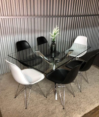Glass Rectangular Dining Table | Table available |