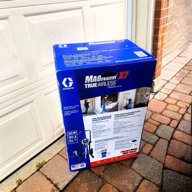 Graco Magnum X7 Paint Sprayer – Pro Results, 100 ft Hose, Adjust in Power Tools in Kitchener / Waterloo - Image 4