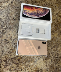 Unlocked iPhone XS Max 256GB - Gold (Excellent condition)