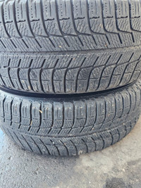 (Only 2) Michelin X Ice Winter Tires 195 65 15
