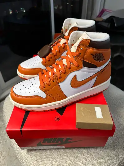 Size 9M/10.5W Nike Air Jordan 1 Starfish BNIB, View more