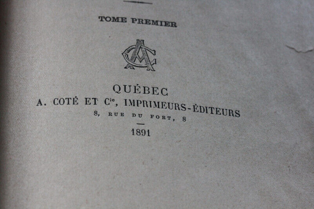 livre sur Samuel de Champlain IMPRIMÉ 1891 dans Essais et biographies  à Laval/Rive Nord - Image 4