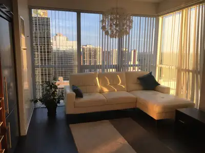 Furnished Condo for 6-12 months rent, center North York