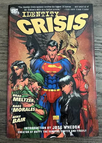 Identity Crisis hard cover graphic novel, View more