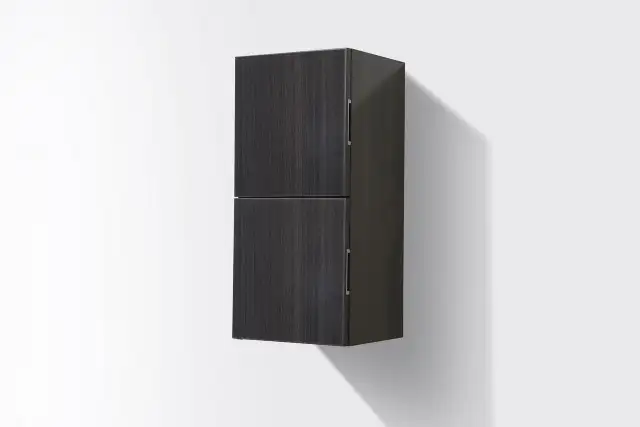 28" Grey Oak/Butternut Wall-Mounted Floating Bathroom Vanity Sid in Cabinets & Countertops in Calgary - Image 8
