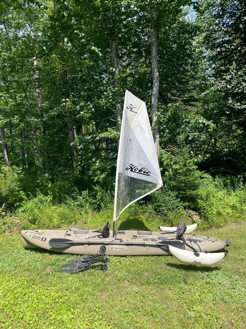 Hobie kayak mirage outfitter fish Canoes, Kayaks & Paddles Truro