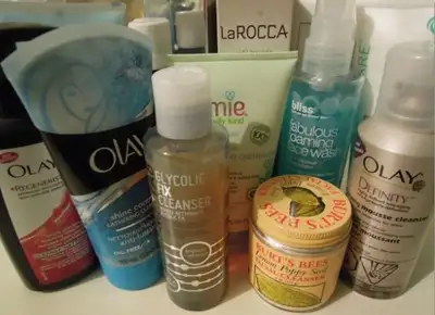 Exfoliating cleansers - Astara Bliss Olay LaRocca Serious Skinca, View more