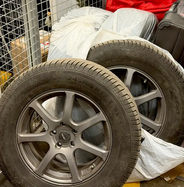 Continental VikingContact 7 Winter Tires245/65R17 on FAST Alloy in Tires & Rims in City of Toronto - Image 7