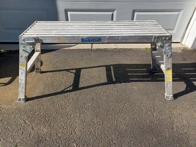 Two Mastercraft Aluminum Work Platforms559280936547133441