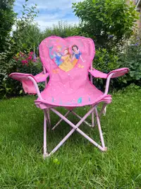 Disney camping folding chair for girls 