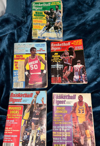 Selling 5 issues of 1984 Basketball Digest