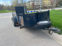 5X10 Landscaping utility trailer 