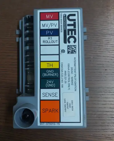 Intermittent Pilot Ignition Control – UTEC 1003-665A Condition: Used / Good working condition Model...