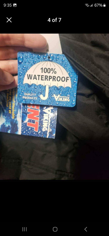 Men's waterproof and windproof pant. in Men's in Calgary - Image 2