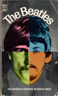 The Beatles by Hunter Davies 1st Dell Printing 1968