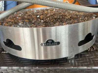 NAPOLEON NATURAL GAS TABLE TOP FIREPLACE, View more