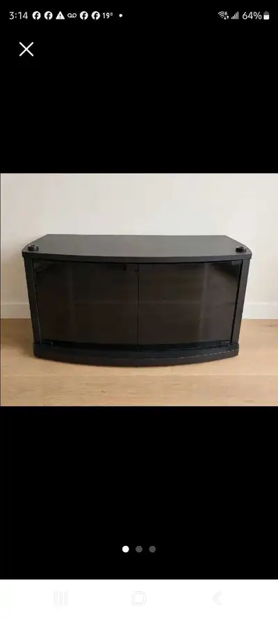 TV Stand with Glass Doors, View more