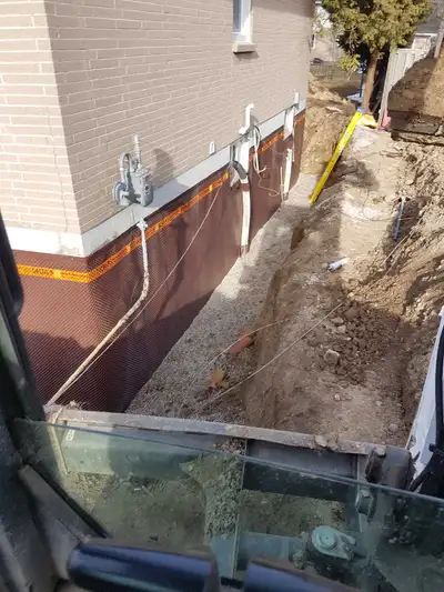 Basement waterproofing and excavation Exterior Excavation Internal Breakout/excavation Weeping Tile...