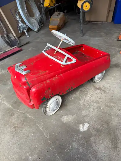 Vintage pedal car