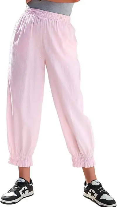 Pink EVALESS Pyjama Pants, View more