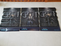 Game of Thrones season 8 TV Series 3 Posters Crave Tv: Jon Snow 