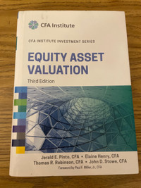 Equity asset valuation 