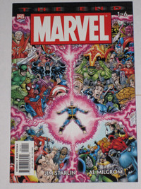 Marvel Universe: the End 1,2,3 4, 5 & 6 set! Thanos! comic book