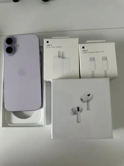 iPhone 17 256gb **Pro 2nd gen Pods/ 20W Set + Delivery**, View more