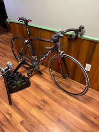 Like New…Road Bikes and Wind Trainer