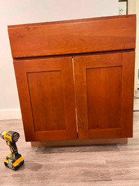 wall cabinets and base 