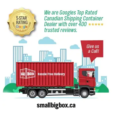 Contact us at SMALL BIG BOX 888-918-8820 day or night 7 days a week as we are always on call. We wil...