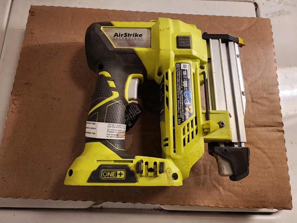 RYOBI 18V ONE+ Cordless AirStrike 23-Gauge 1-3/8-inch Headless | Power ...