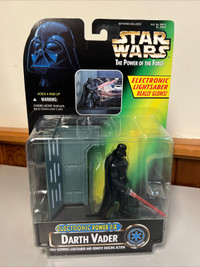 Star Wars power of the force darth Vader 1996 electronic powerfx