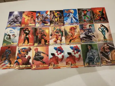 Fleer Ultra Marvel X-Men 1996 Trading Cards (41 Cards) WOLVERINE, View more