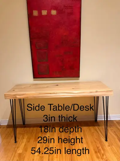 Live Edge Table (Pine), View more