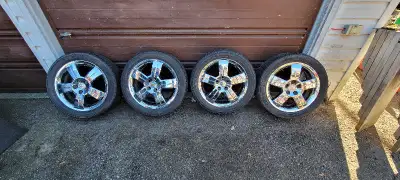 CALL DAVE AT 705-878-9223. EMAILS WILL NOT BE RETURNED. 17'' GM Chrome wheels and tires, TPS monitor...
