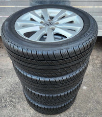 16 INCH ALL SEASON TIRE PACKAGE SET OF 4  205 55 16 SIMILAR IN S
