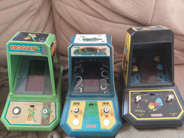Vintage arcade coleco pac man frogger galaxian  in Toys & Games in Kingston