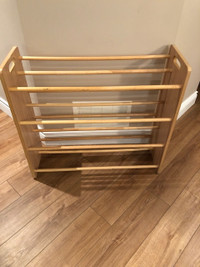 Wooden Blanket Rack