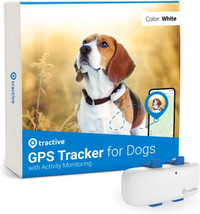 Tractive GPS Tracker for Dogs (White)