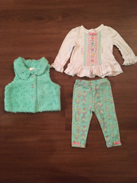 0-3 months outfit 3 pieces 