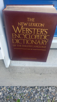 LIKE NEW  THE NEW LEXICON WEBSTER'S ENCYCLOPEDIC DICTIONARY