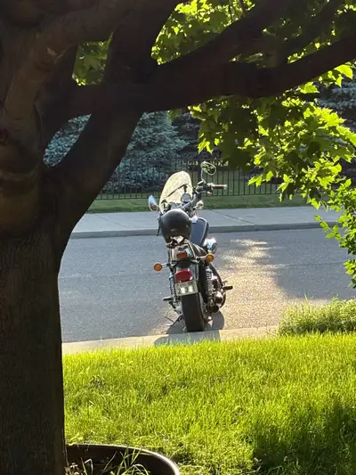 WHEN IT'S SOLD, I'LL REMOVE THE ADD! NICE BIKE WITH 54000 MILES, ON THE ROAD, PLATED, INSURED. LOTS...