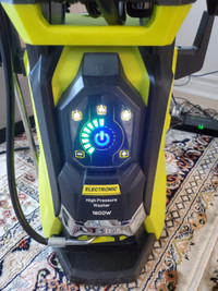 Electric Pressure Washer 4000 PSI Max 2.6 GPM - Touch Screen