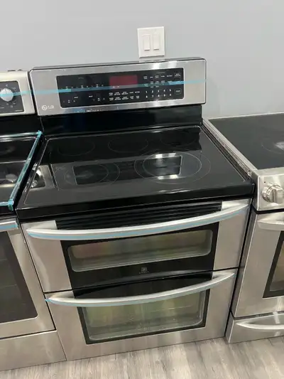LG double oven stainless steel stove range oven can deliver , View more